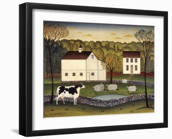 White Farm-Diane Ulmer Pedersen-Framed Giclee Print