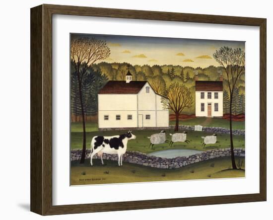 White Farm-Diane Ulmer Pedersen-Framed Giclee Print