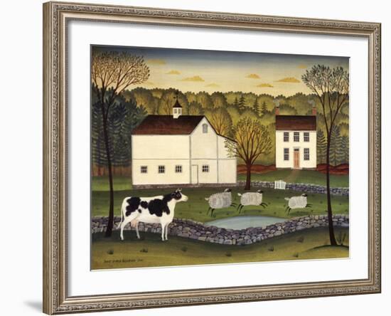 White Farm-Diane Ulmer Pedersen-Framed Giclee Print