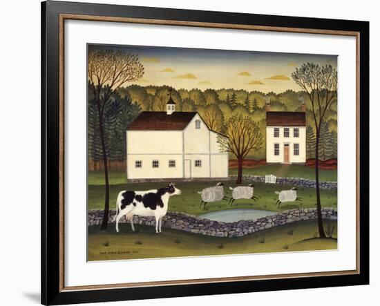 White Farm-Diane Ulmer Pedersen-Framed Giclee Print