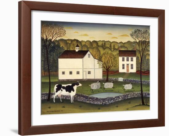 White Farm-Diane Ulmer Pedersen-Framed Giclee Print