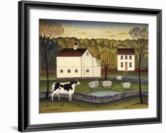 White Farm-Diane Ulmer Pedersen-Framed Giclee Print