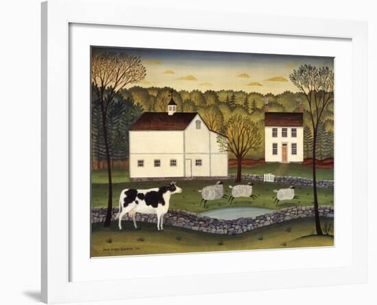 White Farm-Diane Ulmer Pedersen-Framed Giclee Print