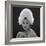 White Feathered Hat, 1960s-John French-Framed Giclee Print