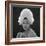 White Feathered Hat, 1960s-John French-Framed Giclee Print