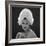 White Feathered Hat, 1960s-John French-Framed Giclee Print