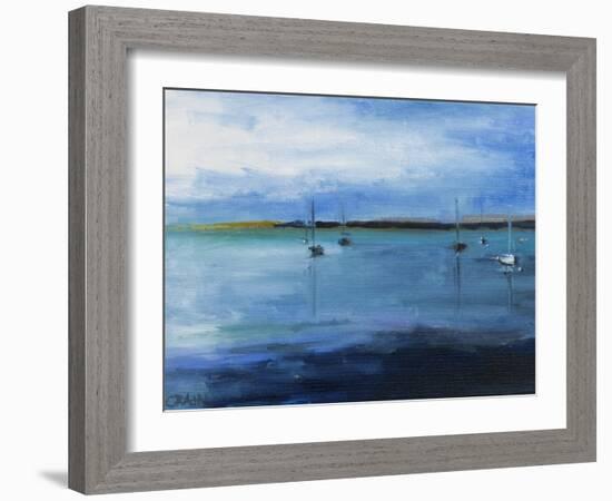 White Fish Bay-Curt Crain-Framed Art Print