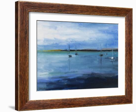 White Fish Bay-Curt Crain-Framed Art Print