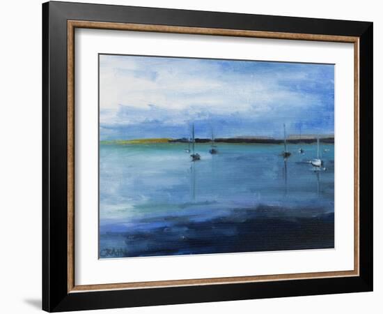 White Fish Bay-Curt Crain-Framed Art Print