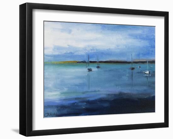 White Fish Bay-Curt Crain-Framed Art Print