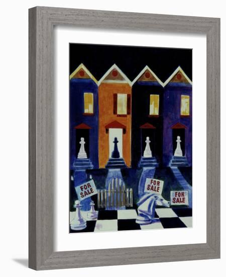 White Flight-Gil Mayers-Framed Giclee Print