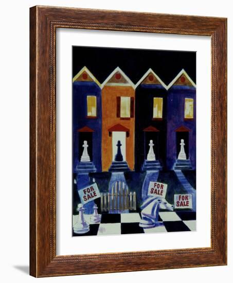 White Flight-Gil Mayers-Framed Giclee Print