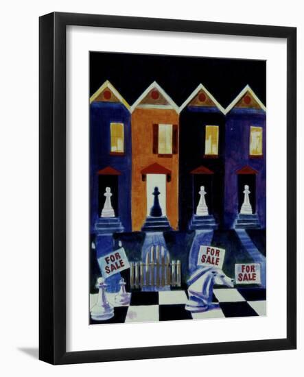 White Flight-Gil Mayers-Framed Giclee Print