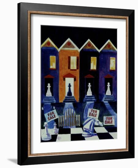 White Flight-Gil Mayers-Framed Giclee Print