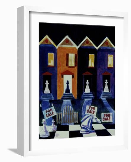 White Flight-Gil Mayers-Framed Giclee Print