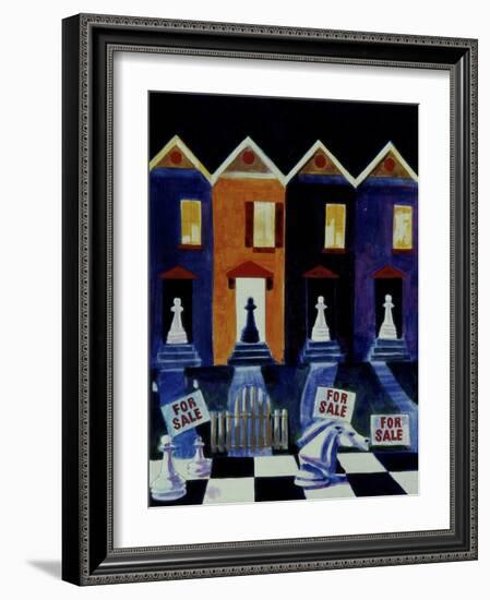 White Flight-Gil Mayers-Framed Giclee Print