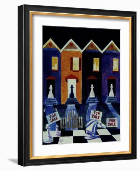 White Flight-Gil Mayers-Framed Giclee Print