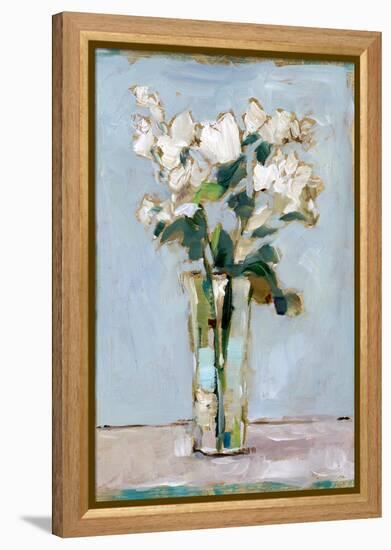 White Floral Arrangement I-Ethan Harper-Framed Stretched Canvas