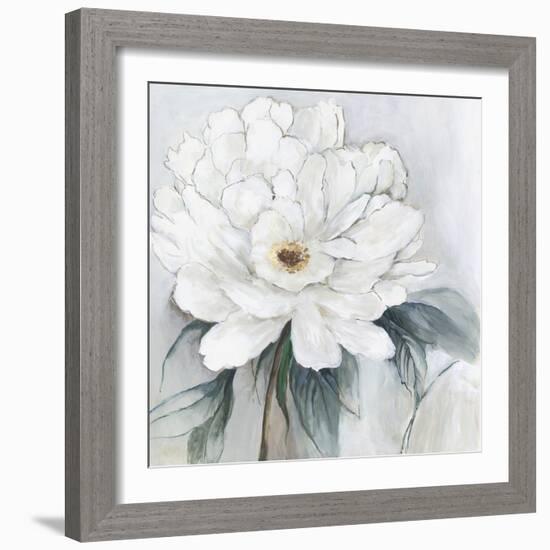 White Floral Bloom I-Asia Jensen-Framed Art Print