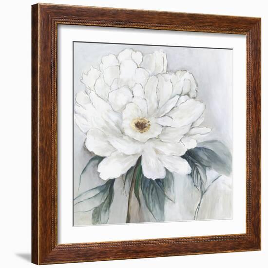 White Floral Bloom I-Asia Jensen-Framed Art Print