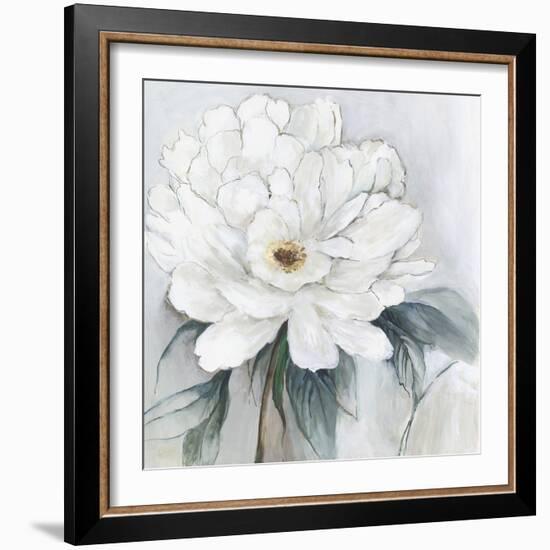 White Floral Bloom I-Asia Jensen-Framed Art Print