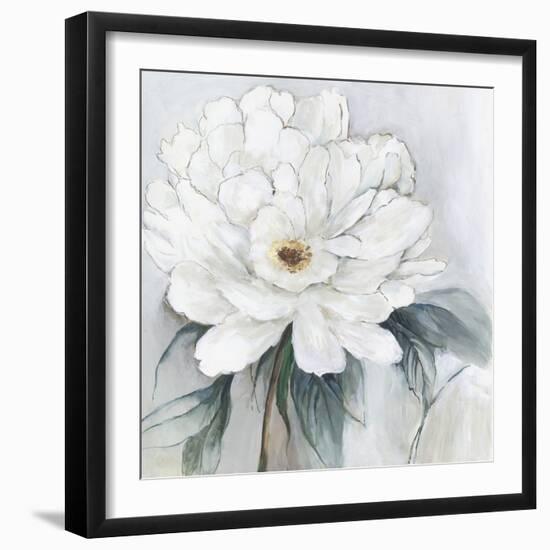 White Floral Bloom I-Asia Jensen-Framed Art Print