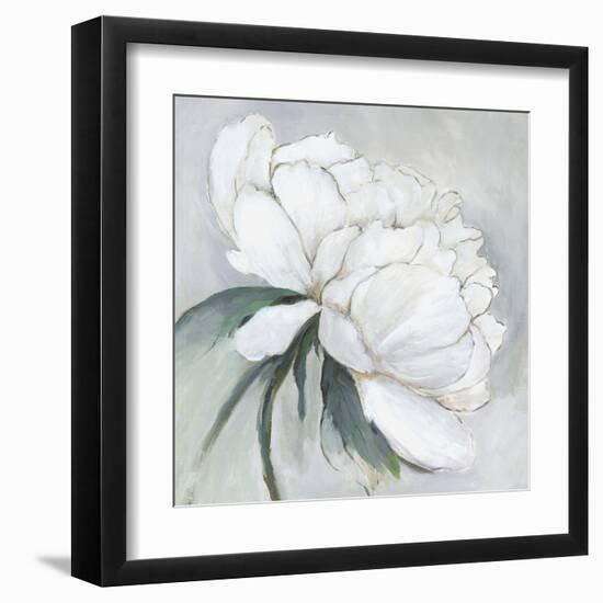 White Floral Bloom II-Asia Jensen-Framed Art Print