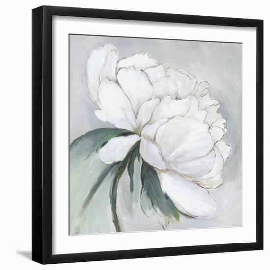 White Floral Bloom II-Asia Jensen-Framed Art Print