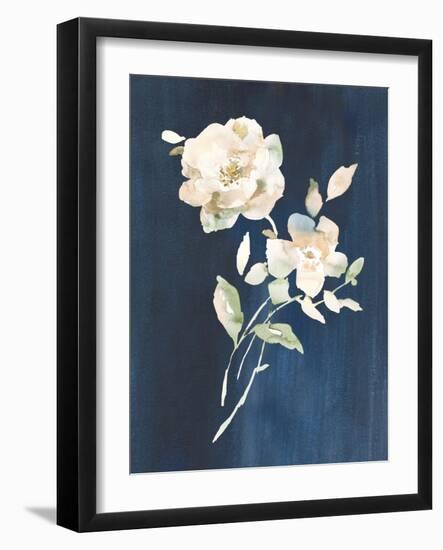 White Florals of Summer IV-Danhui Nai-Framed Art Print