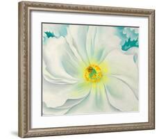 White Flower, 1929-Georgia O'Keeffe-Framed Art Print