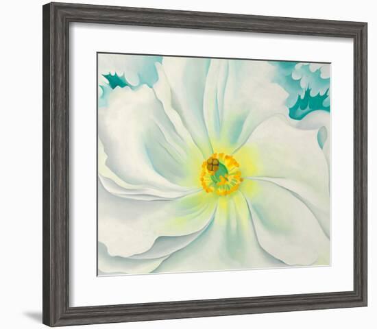 White Flower, 1929-Georgia O'Keeffe-Framed Art Print