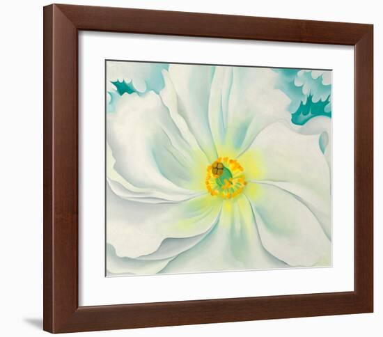 White Flower, 1929-Georgia O'Keeffe-Framed Art Print