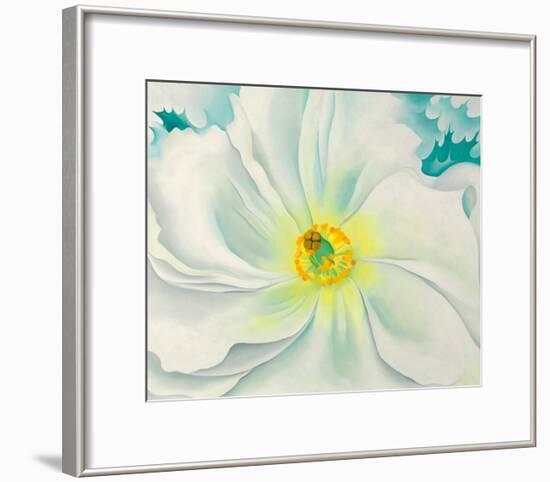 White Flower, 1929-Georgia O'Keeffe-Framed Art Print