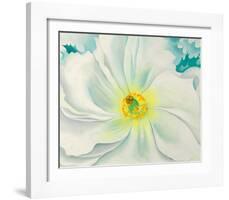 White Flower, 1929-Georgia O'Keeffe-Framed Art Print