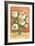 White Flower Glass-Jacob Q-Framed Art Print