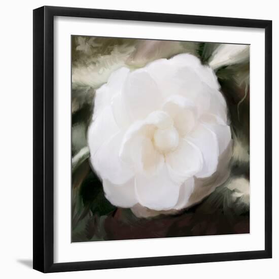 White Flower-Dan Meneely-Framed Photographic Print