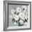 White Flowers Clusters-Asia Jensen-Framed Art Print