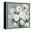 White Flowers Clusters-Asia Jensen-Framed Stretched Canvas