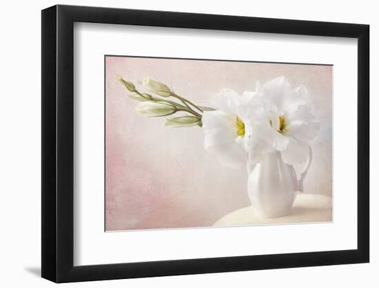 White Flowers in a Vase-egal-Framed Photographic Print