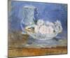 White Flowers-Berthe Morisot-Mounted Art Print