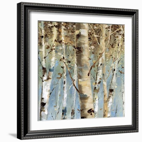 White Forest III-Lisa Audit-Framed Art Print