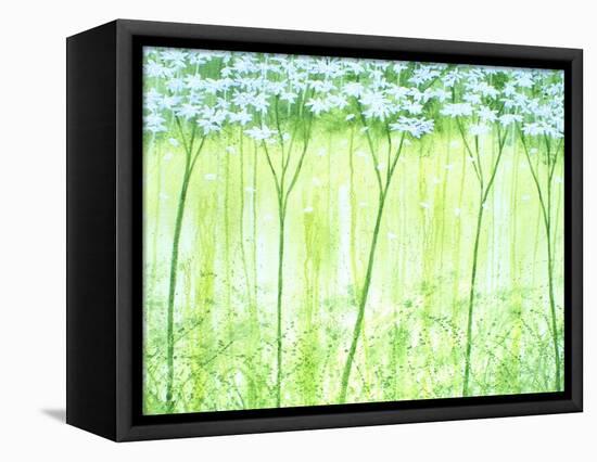 White Forest-Herb Dickinson-Framed Premier Image Canvas