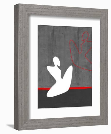 White Girl-NaxArt-Framed Art Print