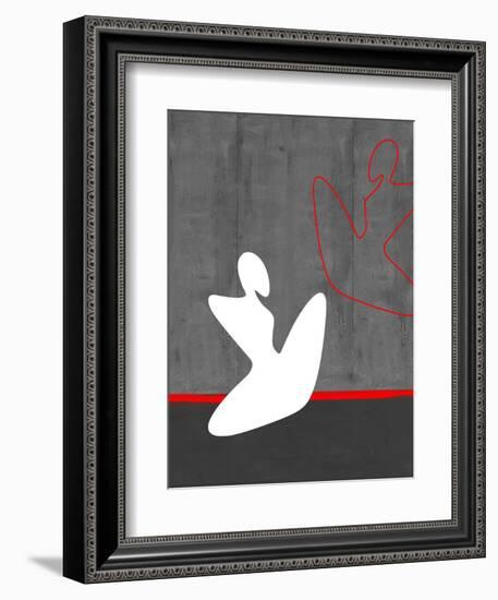 White Girl-NaxArt-Framed Art Print