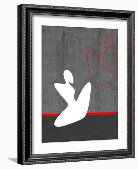 White Girl-NaxArt-Framed Art Print