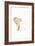 White Gold Elephants 2-Sarah Manovski-Framed Giclee Print