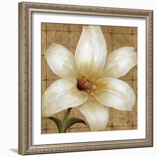 White Gold I-Daphne Brissonnet-Framed Art Print