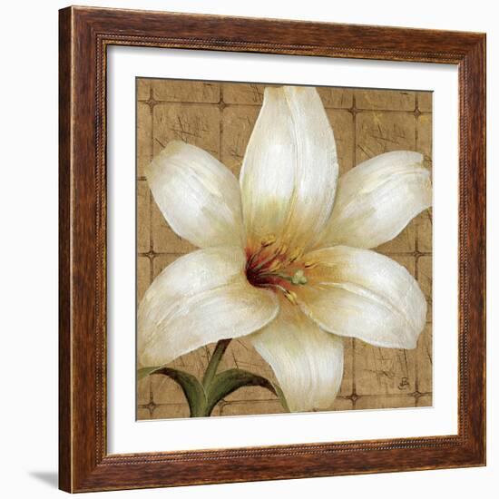 White Gold I-Daphne Brissonnet-Framed Art Print