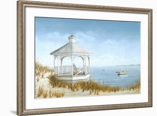 White Goose Cove-Daniel Pollera-Framed Art Print