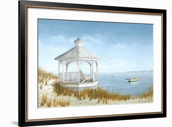 White Goose Cove-Daniel Pollera-Framed Art Print